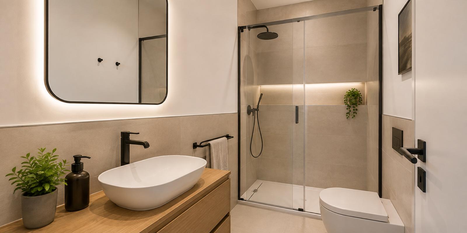 Bagno privato con doccia